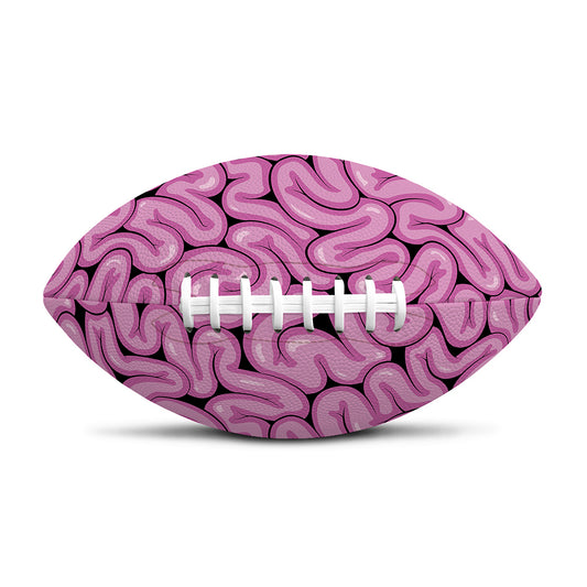 Halloween Brain Print Rugby Ball