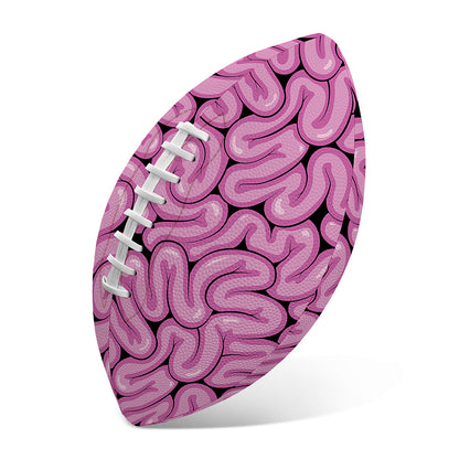 Halloween Brain Print Rugby Ball