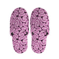 Halloween Brain Print Slippers