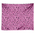 Halloween Brain Print Tapestry