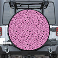 Halloween Brain Print Tire Cover
