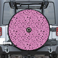 Halloween Brain Print Tire Cover With Camera Hole