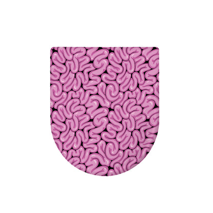 Halloween Brain Print Toilet Lid Cover