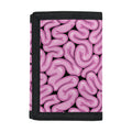 Halloween Brain Print Trifold Wallet
