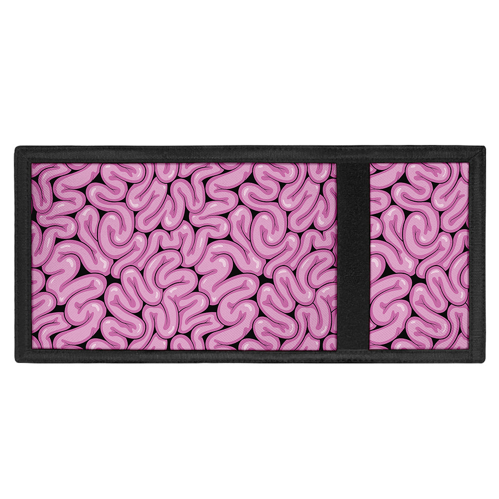 Halloween Brain Print Trifold Wallet
