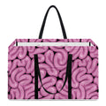 Halloween Brain Print Utility Tote Bag
