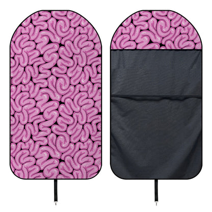 Halloween Brain Print Waterproof Car Seat Cover