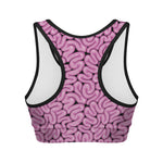 Halloween Brain Print Women's Sports Bra