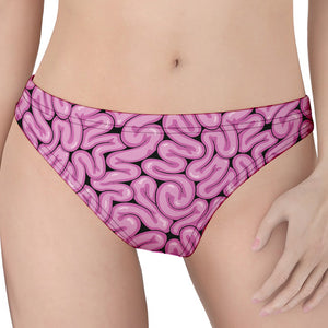 Halloween Brain Print Women's Thong