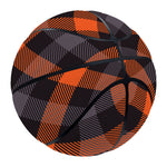 Halloween Buffalo Check Pattern Print Basketball