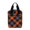 Halloween Buffalo Check Pattern Print Bible Tote Bag
