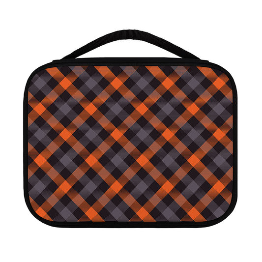 Halloween Buffalo Check Pattern Print Classic Bible Case