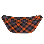 Halloween Buffalo Check Pattern Print Fanny Pack
