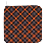 Halloween Buffalo Check Pattern Print Hand Towel