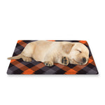 Halloween Buffalo Check Pattern Print Pet Cooling Mat Cover