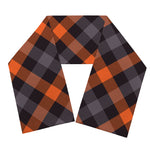 Halloween Buffalo Check Pattern Print Scarf