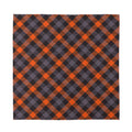 Halloween Buffalo Check Pattern Print Silk Bandana