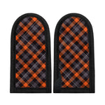 Halloween Buffalo Check Pattern Print Skillet Handle Cover