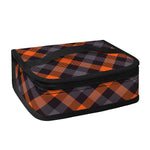 Halloween Buffalo Check Pattern Print Small Lunch Bag