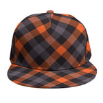 Halloween Buffalo Check Pattern Print Snapback Cap