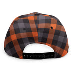 Halloween Buffalo Check Pattern Print Snapback Cap