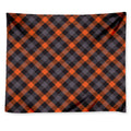 Halloween Buffalo Check Pattern Print Tapestry