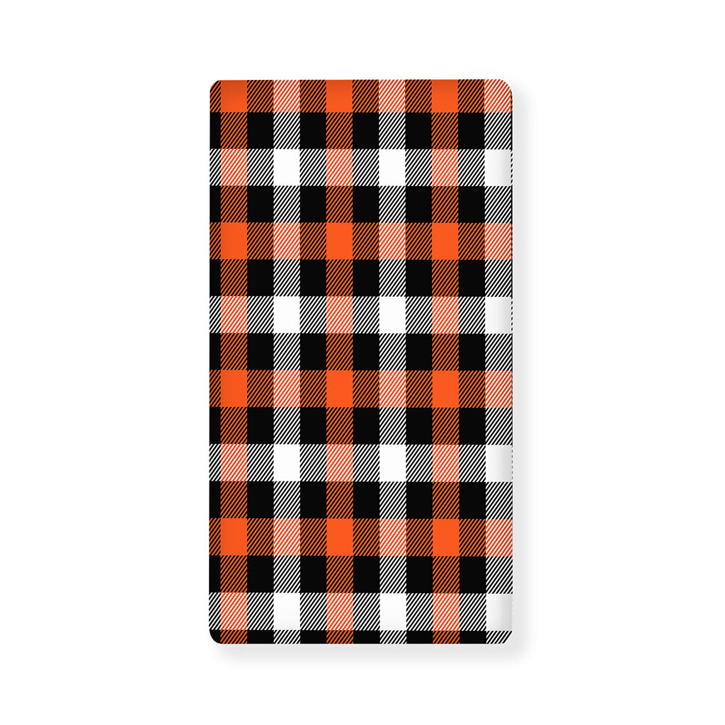 Halloween Buffalo Plaid Pattern Print Baby Crib Sheet