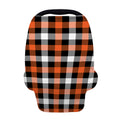 Halloween Buffalo Plaid Pattern Print Baby Seat Cover