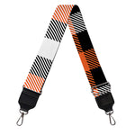 Halloween Buffalo Plaid Pattern Print Bag Strap