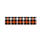 Halloween Buffalo Plaid Pattern Print Bed Runner