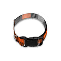 Halloween Buffalo Plaid Pattern Print Dog Collar
