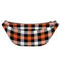 Halloween Buffalo Plaid Pattern Print Fanny Pack