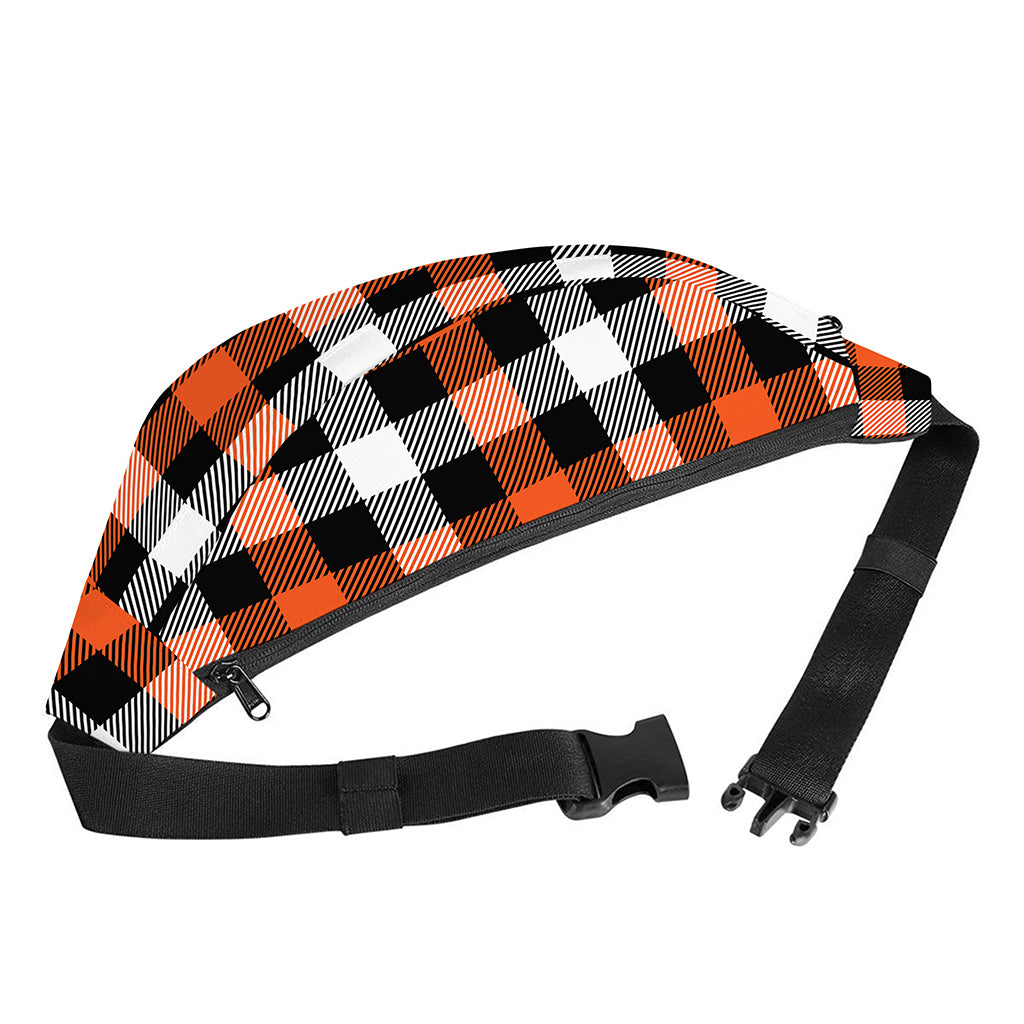 Halloween Buffalo Plaid Pattern Print Fanny Pack