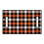 Halloween Buffalo Plaid Pattern Print Golf Cart Seat Cover