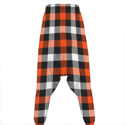 Halloween Buffalo Plaid Pattern Print Hammer Pants