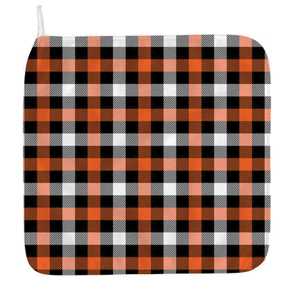 Halloween Buffalo Plaid Pattern Print Hand Towel