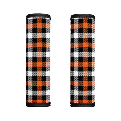 Halloween Buffalo Plaid Pattern Print Handle Covers