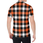 Halloween Buffalo Plaid Pattern Print Men's Shirt