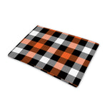 Halloween Buffalo Plaid Pattern Print Pet Cooling Mat Cover