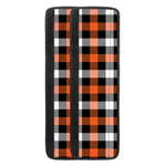 Halloween Buffalo Plaid Pattern Print Refrigerator Handle Covers