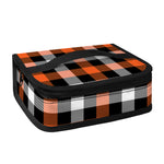 Halloween Buffalo Plaid Pattern Print Small Lunch Bag