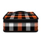 Halloween Buffalo Plaid Pattern Print Small Lunch Bag