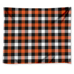 Halloween Buffalo Plaid Pattern Print Tapestry