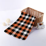 Halloween Buffalo Plaid Pattern Print Towel