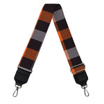 Halloween Buffalo Plaid Print Bag Strap