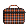 Halloween Buffalo Plaid Print Briefcase Bible Bag
