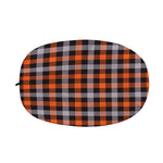 Halloween Buffalo Plaid Print Car Side Mirror Covers