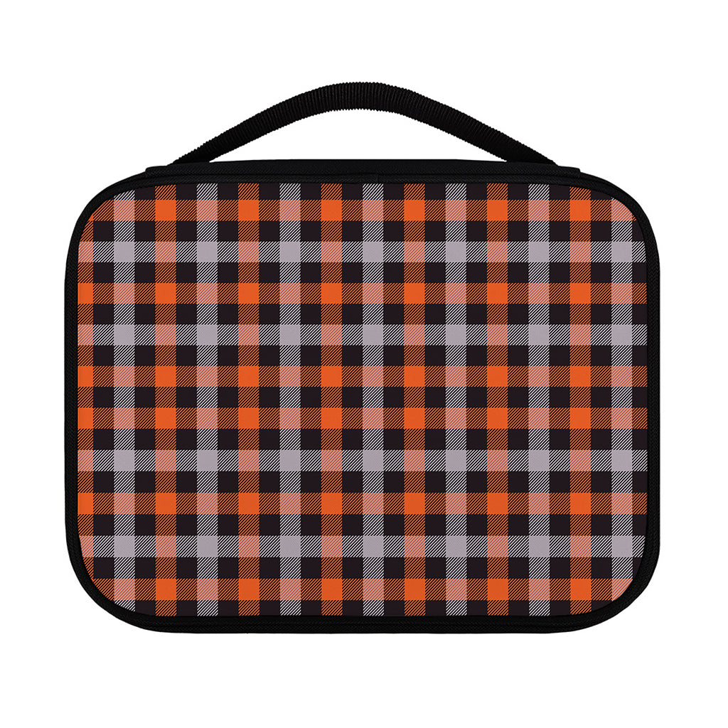 Halloween Buffalo Plaid Print Classic Bible Case