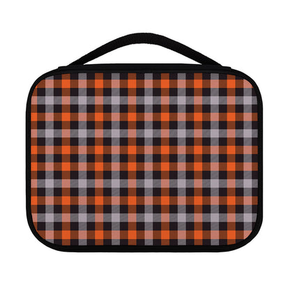 Halloween Buffalo Plaid Print Classic Bible Case
