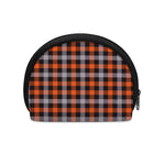 Halloween Buffalo Plaid Print Coin Purse